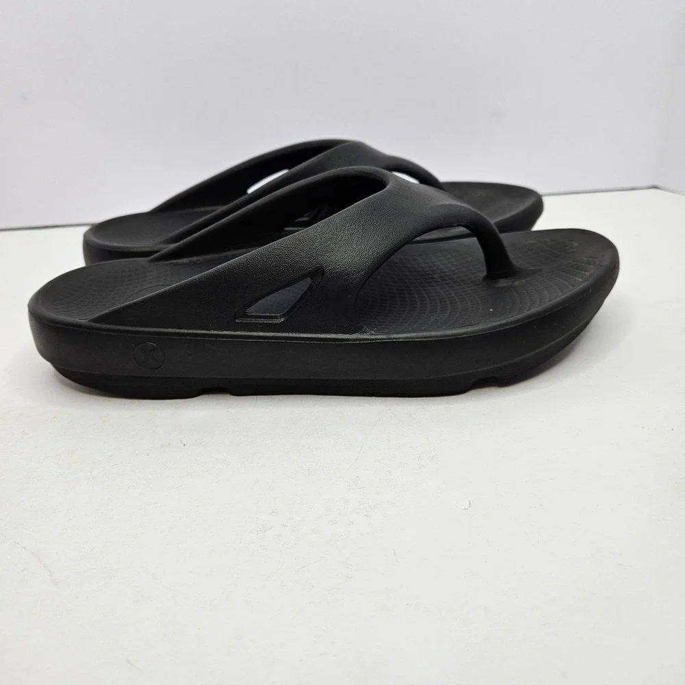 Under Armour Hurley Black Flip Flops Mens Size 9‎ Heel To Toe 11.5